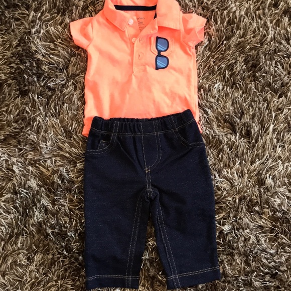 2 Outfits•Carter’s Baby Boy• 3 Months - Picture 2 of 8